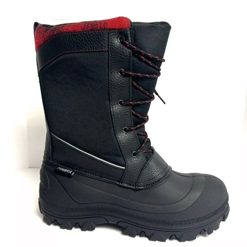 Tundra Mens Kisco Snow Boot Black Size 11 M